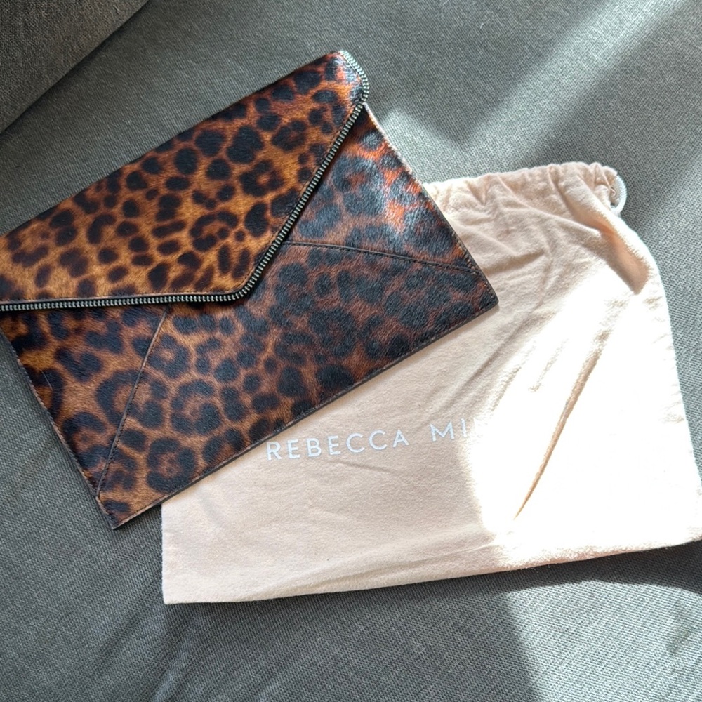 Rebecca Minkoff Leopard Print Clutch